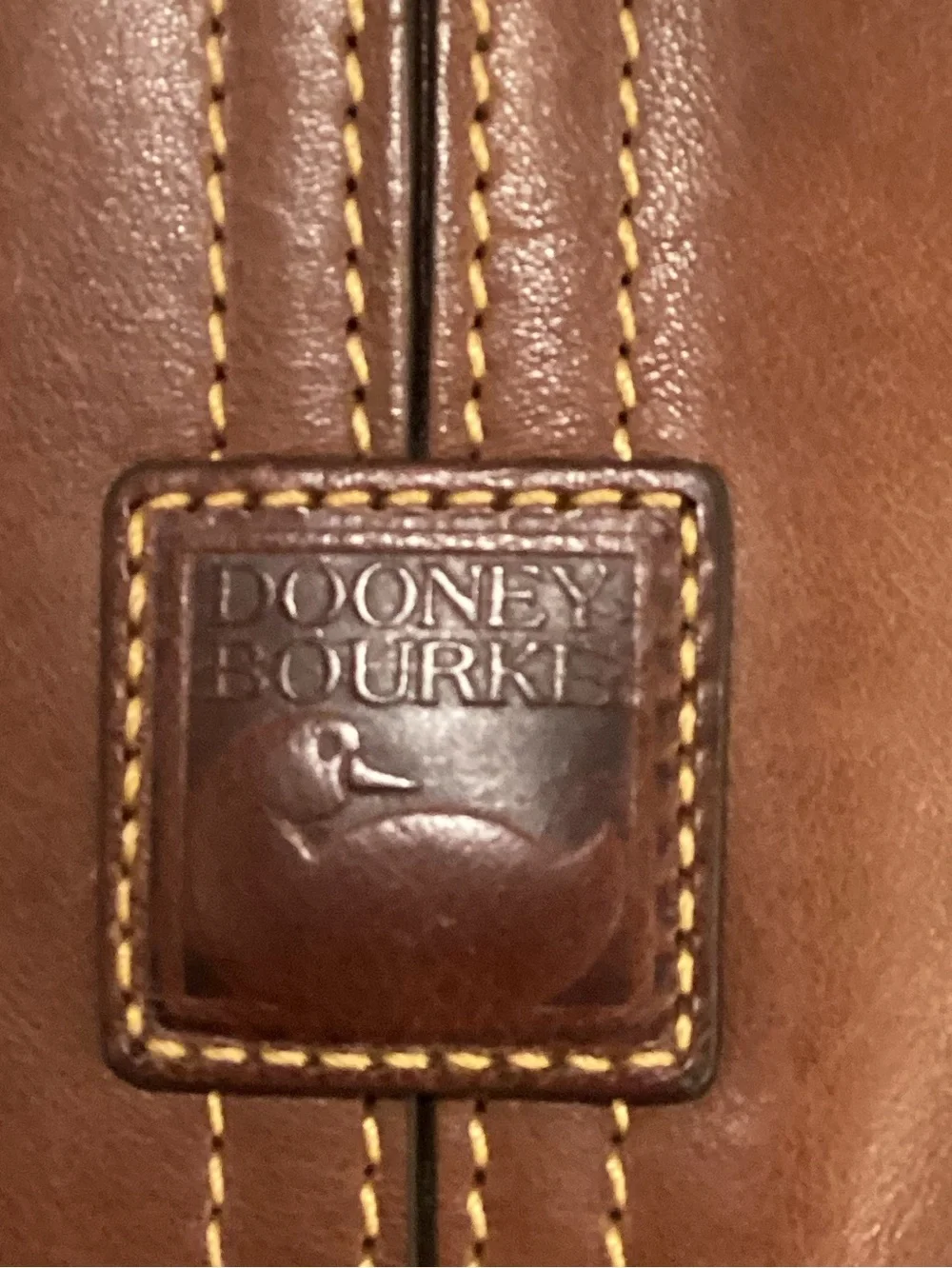 Dooney & Bourke Florintine leather Kingston Hobo